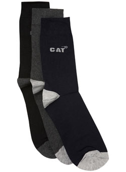 Burton 3 Pack Mixed Formal CAT Socks