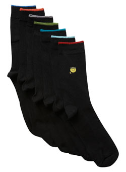 Burton 7 Pack Pay Day Face Socks