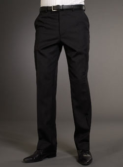 Burton Balmain Black Stripe Suit Trousers