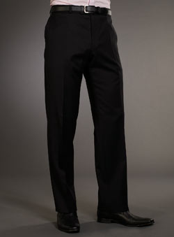 Burton Balmain Black Suit Trousers