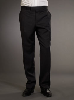 Burton Balmain Grey Stripe Suit Trousers