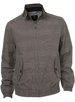 Burton Beige/Black Smart Check Cotton Jacket