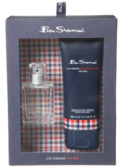 Ben Sherman andquot;Live Foreverandquot; Eau de Toilette and Showergel Gift Set
