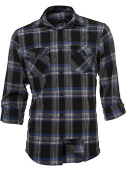 Black and Blue Check Shirt