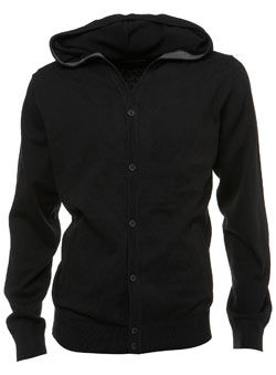 Burton Black Cardigan Hoodie
