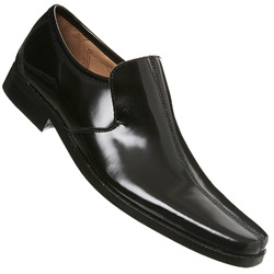 Burton Black Chisel Toe Lace Up Sorrento Shoe