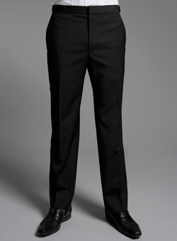 Black Dinner Suit Trousers