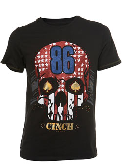 Burton Black Embellished Cinch T