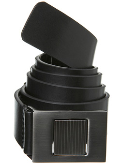 Burton Black Formal Spin Buckle Belt