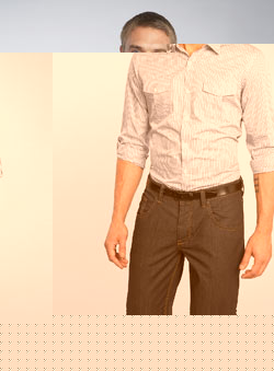 Black Label Blue Check Roll Sleeve Shirt