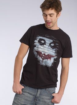 Burton Black `oker`Face Printed T-Shirt
