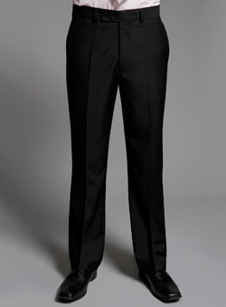 Burton Black Performance Suit Trousers