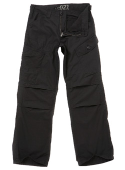 Burton Black Poplin Trouser