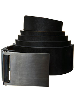 Burton Black Reverse Plate Belt