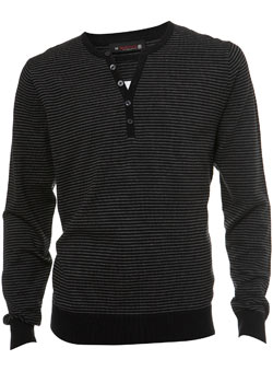 Burton Black Stripe Grandad 2in1