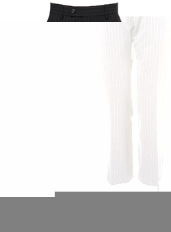 Burton Black Stripe Suit Trousers