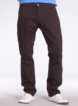 Black Tapered Utility Cargo Trousers