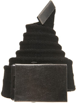 Burton Black Webbing Casual Belt