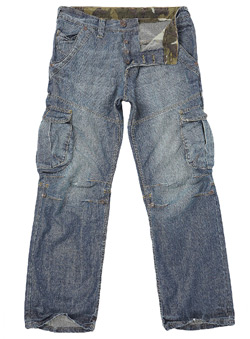 Burton Bleach Combat Loose Fit Denim Jeans