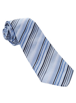 Blue Multi Striped Tie