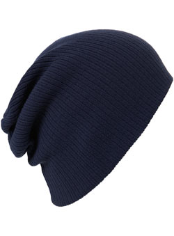 Burton Blue Rib Slouch Beanie Hat
