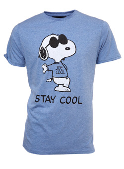 Burton Blue Snoopy Licenced T-shirt