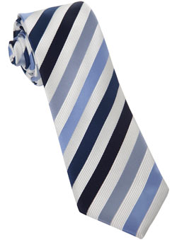 Burton Blue Stripe Tie