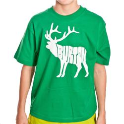 Boys Moose T-Shirt - Kelly Green