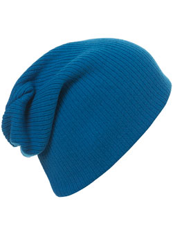 Burton Bright Blue Rib Slouch Beanie Hat