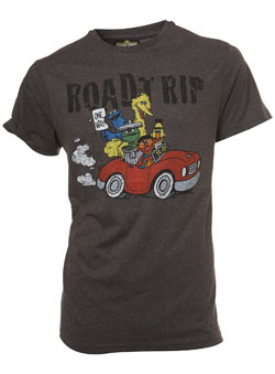 Burton Brown esame Street RoadtripPrinted T-Shirt