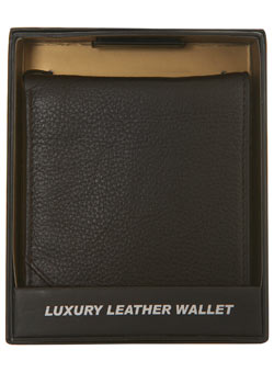 Burton Brown Premium Leather Wallet