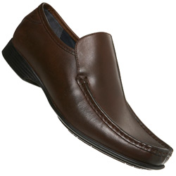 Burton Brown Round Toe Loafer
