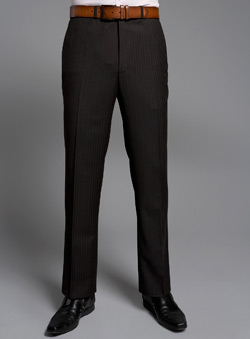 Burton Brown Twill Performance Suit Trousers