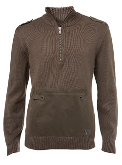 Burton Brown Utility Funnel Neck