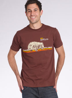 Brown VW Camper T-Shirt