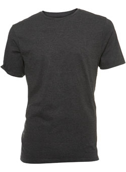 Burton Charcoal Marl Crew Neck T-Shirt