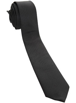 Burton Charcoal Skinny Tie
