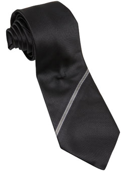 Burton Charcoal Stripe Tie