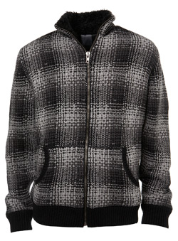 Burton Check Faux Fur Lined Jacket