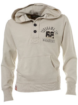 Burton Cream Button Neck Hood