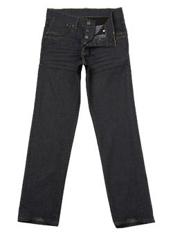 Burton Dark Blue Premium Resin Straight Denim Jeans