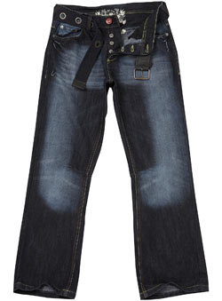 Dark Wash Relaxed Fit Jean