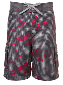 Burton Dog Tooth Camo Swim Short