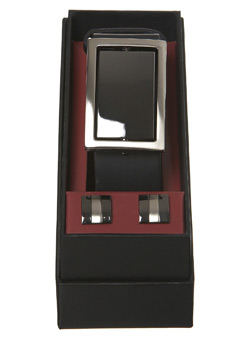 Burton Formal Belt And Cufflink Box Set
