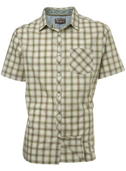 Burton Green Check Shirt