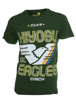 Burton Green Cinch T-Shirt With White Branding