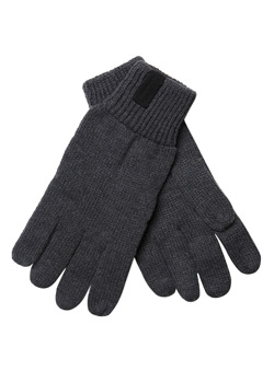 Grey Basic Knitted Glove