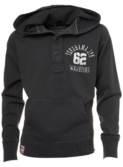 Burton Grey Button Neck Hood