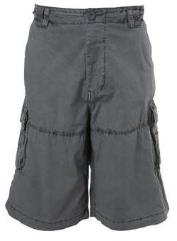 Grey Cargo Shorts