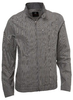 Burton Grey Check Cotton Jacket